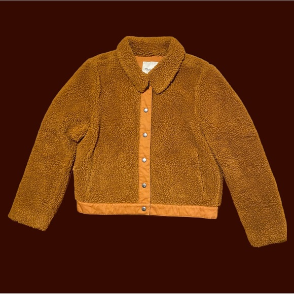 madewell portland sherpa jacket - Picture 2 of 6